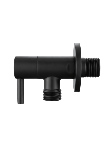 Robinet colțar 1/2" x 3/8" negru [2]