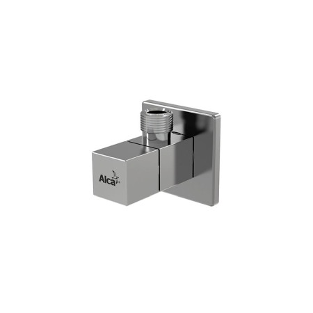Robinete coltar - Robinet coltar, AlcaPlast, patrat, crom