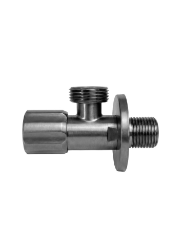 Robinet coltar Rea 1/2 x 3/4 inch finisaj titan inox PVD cap ceramic [2]