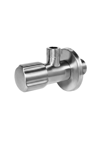 Robinet coltar Rea 02 1/2 x 3/8 nickel periat inox cap ceramic PVD [1]