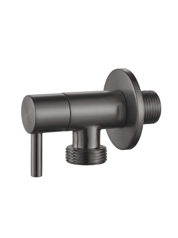 Robinet coltar 1/2 x 3/4 Rea Titan inox PVD cap ceramic Quick Open [2]