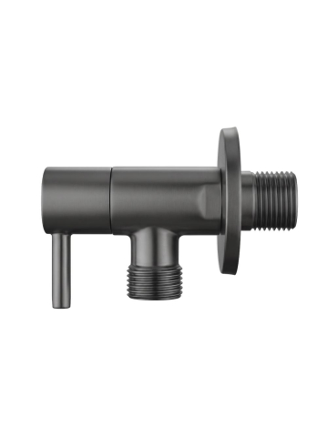 Robinet coltar 1/2 x 3/8 inch Rea finisaj titan inox PVD cap ceramic [3]