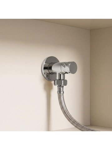 Robinet coltar Rea Diamond 03 1/2 x 3/4 crom inox cap ceramic [3]