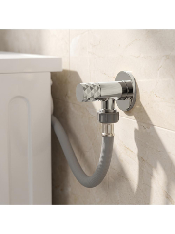 Robinet coltar Rea Diamond 03 1/2 x 3/4 crom inox cap ceramic [1]