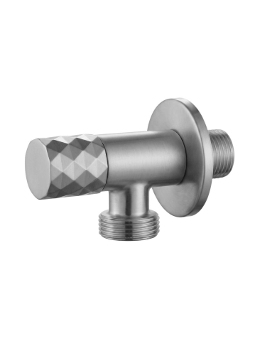 Robinet coltar Rea Diamond 03 1/2 x 3/4 nickel periat inox PVD cap ceramic [3]