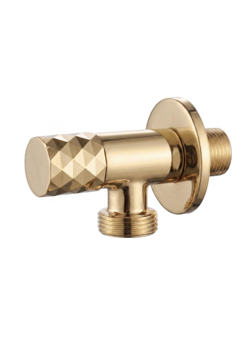 Robinet coltar Rea Diamond 03 1/2 x 3/4 auriu inox PVD cap ceramic [3]