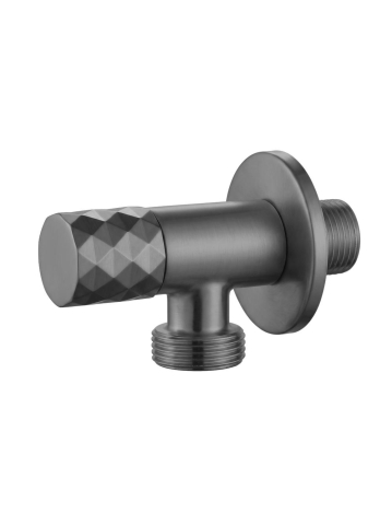 Robinet coltar Rea Diamond 03 1/2 x 3/4 inch finisaj titan inox PVD [3]