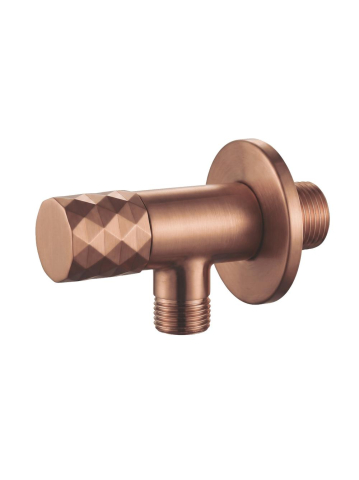 Robinet coltar Rea Diamond 03 1/2 x 3/8 inch cupru periat inox PVD [3]