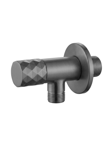 Robinet coltar Rea Diamond 03 1/2 x 3/8 titan inox PVD cap ceramic [3]