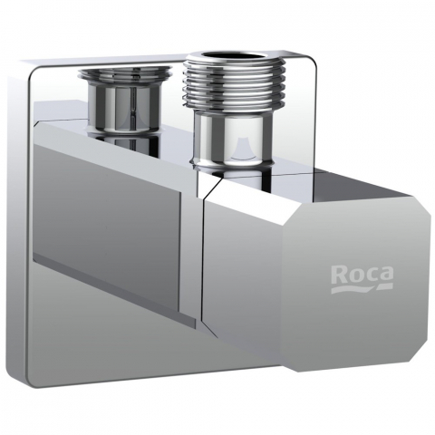 Robinete coltar - Roca Aqua Robinet coltar cu cartus ceramic 1/2" x 3/8", crom