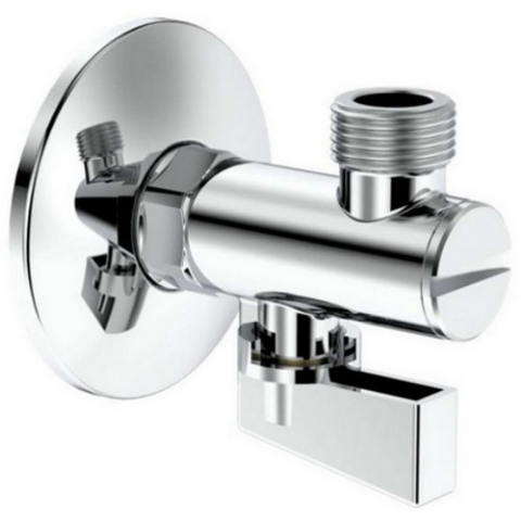 Robinete coltar - Roca Aqua Robinet coltar cu filtru 1/2" x 3/8"
