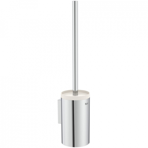 Accesorii toaleta - Roca Hotels Perie Wc cu suport pe perete, crom