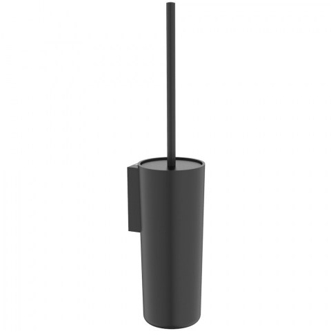 Accesorii toaleta - Roca Sonata Perie Wc cu suport pe perete, negru mat