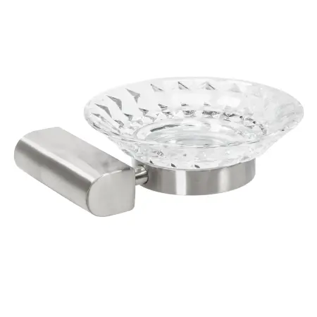 Accesorii baie - Sapuniera 322225 Gri periat, Rea