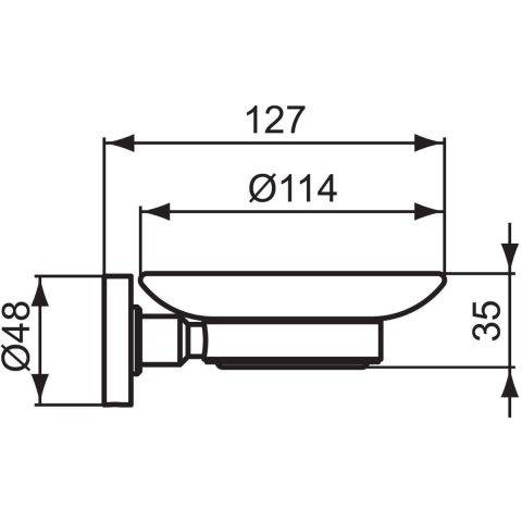 Savoniera crom Ideal Standard IOM [1]