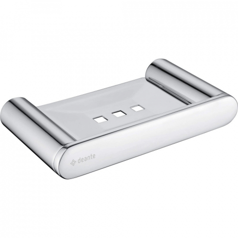 Accesorii baie - Savoniera Deante Round crom