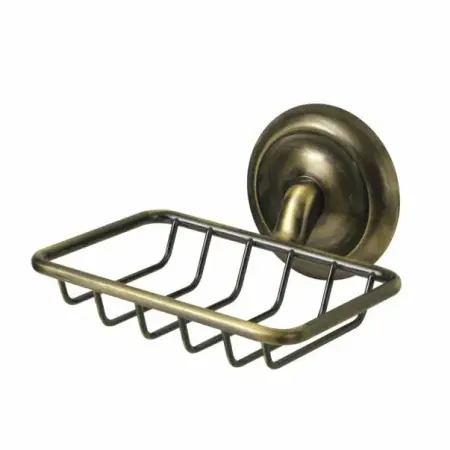 Accesorii lavoar - Savoniera dus bronz Bisk Deco