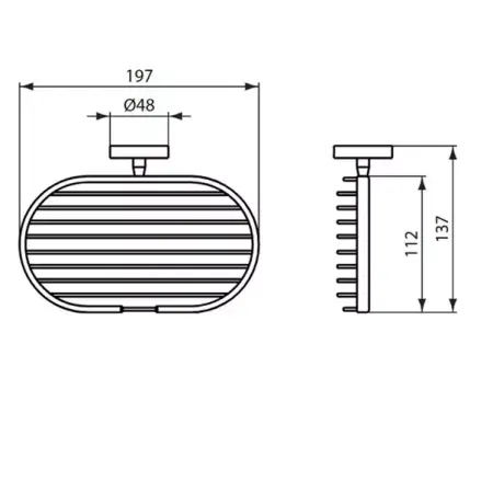Savoniera dus negru mat Ideal Standard IOM [3]