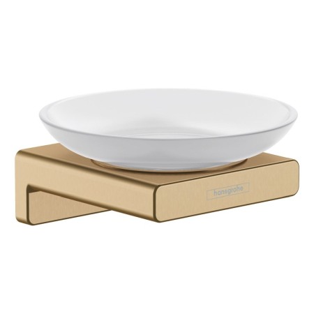 Accesorii baie - Savoniera Hansgrohe, AddStoris, bronz periat