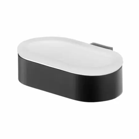 Accesorii lavoar - Savoniera satinat Bisk Futura