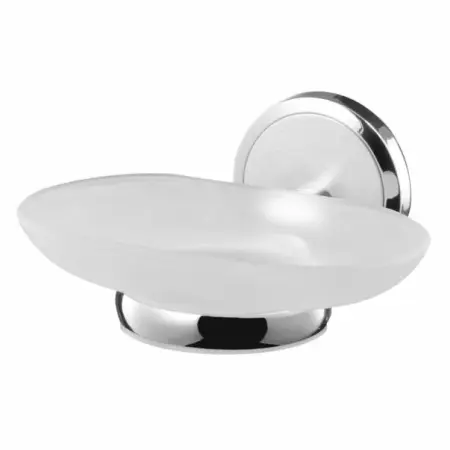 Accesorii lavoar - Savoniera satinat Bisk Sensation