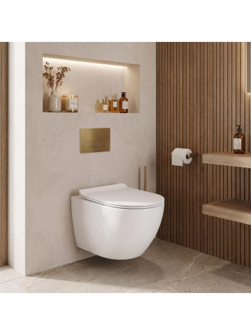 Set de montare pentru vas WC Rea plastic ABS metal [3]