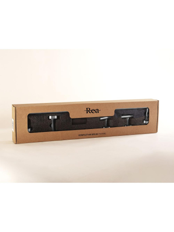 Set accesorii pentru baie  Ari 4 piese crom periat [7]