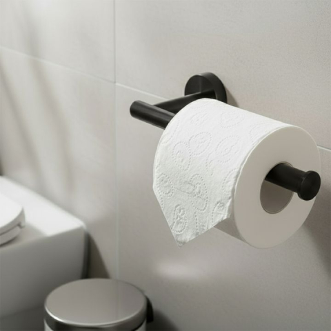 Set accesorii pentru baie Ari 4 piese negru [6]