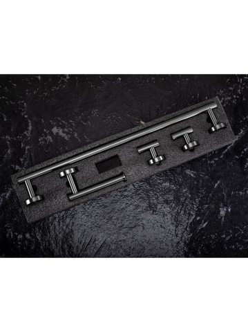 Set accesorii pentru baie  Ari 4 piese titan [7]