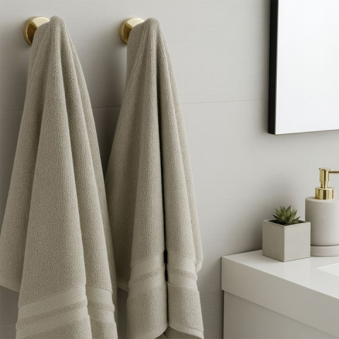 Set accesorii pentru baie Ari auriu 4 piese [5]