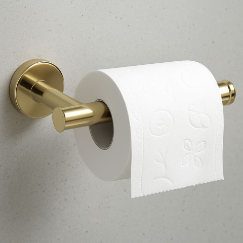 Set accesorii pentru baie Ari auriu 4 piese [4]