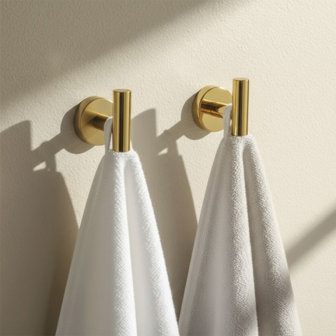 Set accesorii pentru baie Ari auriu 4 piese [3]