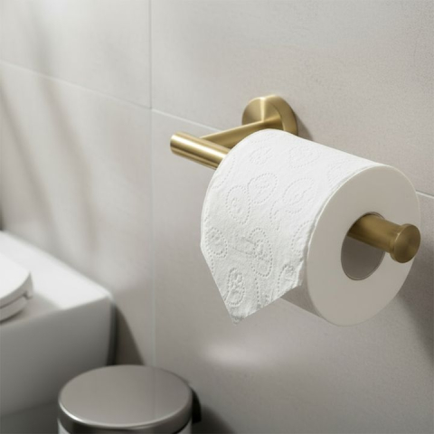 Set accesorii pentru baie  Ari auriu periat 4 piese [6]