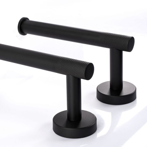 Set accesorii pentru baie GRID 4 piese negru [2]