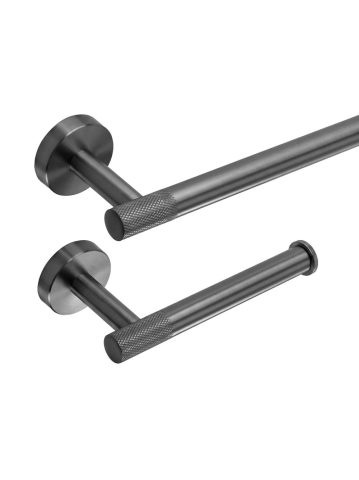Set accesorii pentru baie GRID 4 piese titan [2]