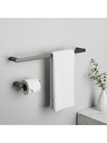 Set accesorii pentru baie Mati 4 piese titan [5]
