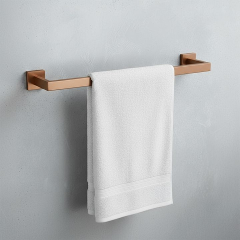 Set accesorii pentru baie Rio 4 piese cupru periat  [3]