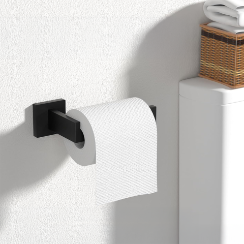 Set accesorii pentru baie Rio 4 piese negru [2]