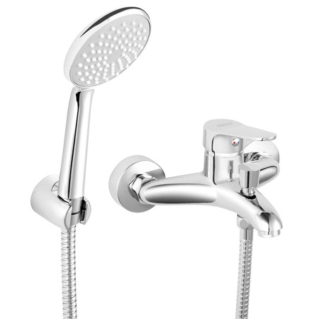 Baterii cada - Set baterie cada - dus, Ferro, ISSO, cu para de dus si furtun, crom