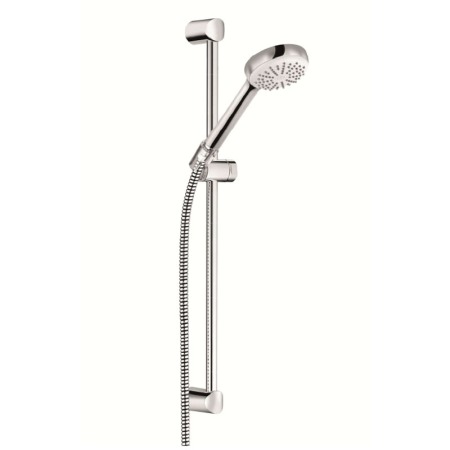 Set baterie lavoar si baterie dus Kludi, Pure &amp; Style, cu set de dus Logo 1S, crom [6]