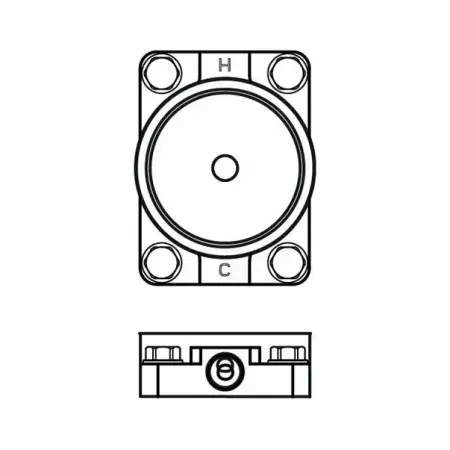 Set baza ingropat Ideal Standard pentru baterii cada montare pe pardoseala [2]