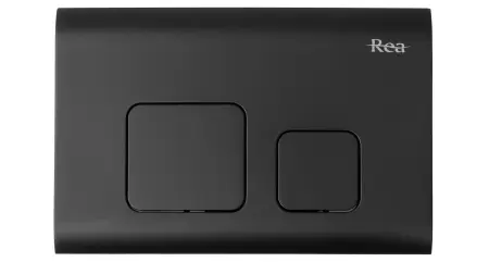 Set Cadru incastrat pentru vas WC cu buton F Negru, Rea [1]