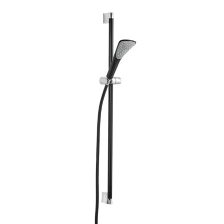 Seturi de dus - Set de dus cu bara 90 cm, Kludi, Fizz, negru mat