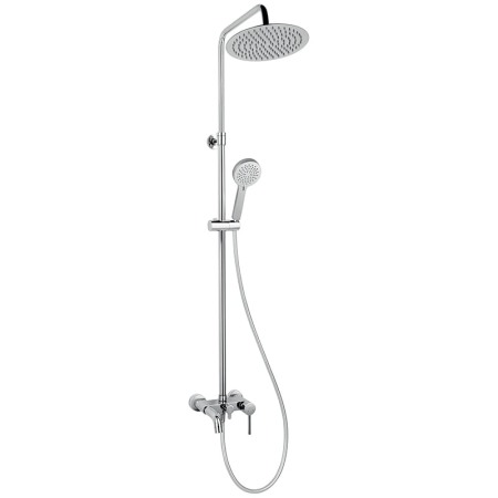 Coloane de dus - Set de dus cu baterie cada - dus, Ferro, Fiesta, crom