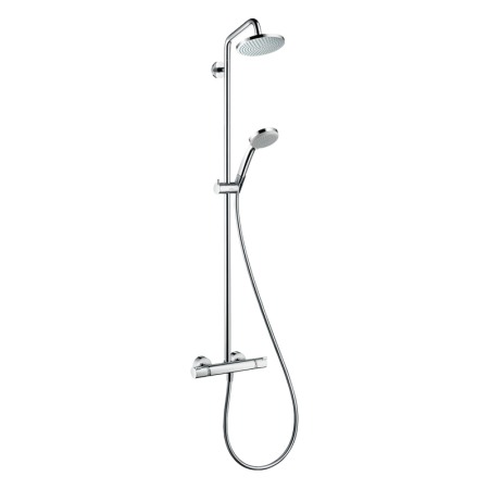 Coloane de dus - Set de dus, Hansgrohe, Croma 160, 1 jet, cu baterie termostatata, crom