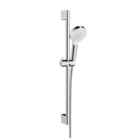 Sisteme de dus - Set de dus Hansgrohe, Crometta Vario Unica, cu bara de 65 cm, 2 jeturi