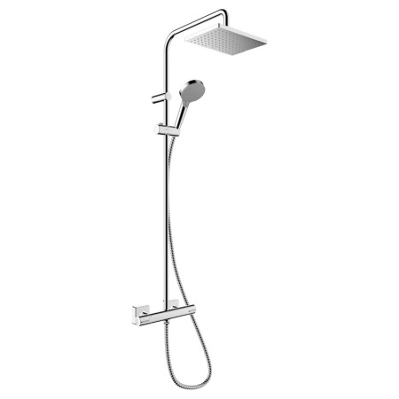 Coloane de dus - Set de dus Hansgrohe, Vernis Shape 230, cu baterie termostatata, 26286000 crom