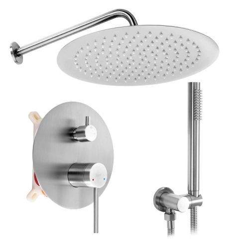 Sisteme de dus - Set de dus incastrat Rea Foss Clif crom periat + BOX