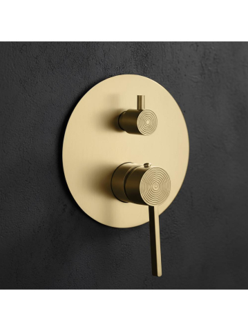 Set de dus incastrat Rea Foster auriu periat + BOX [1]