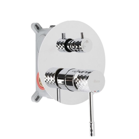 Set de dus incastrat Rea Lungo Diamond crom   + BOX [6]